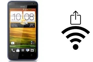 How to generate a QR code with the Wi-Fi password on a HTC Desire 501 dual sim