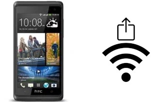 How to generate a QR code with the Wi-Fi password on a HTC Desire 600 dual sim