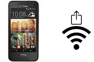 How to generate a QR code with the Wi-Fi password on a HTC Desire 612