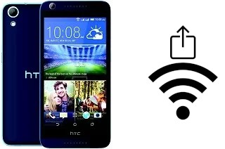 How to generate a QR code with the Wi-Fi password on a HTC Desire 626G+