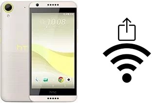 How to generate a Wi-Fi QR code on an HTC Desire 650