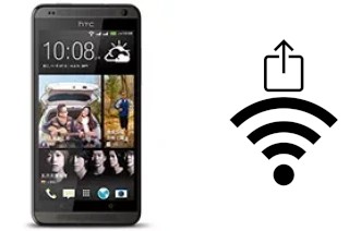 How to generate a QR code with the Wi-Fi password on a HTC Desire 700 dual sim