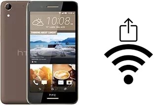 How to generate a QR code with the Wi-Fi password on a HTC Desire 728 Ultra Edition