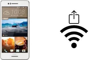 How to generate a QR code with the Wi-Fi password on a HTC Desire 728G