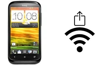 How to generate a QR code with the Wi-Fi password on a HTC Desire X