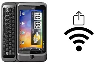 How to generate a QR code with the Wi-Fi password on a HTC Desire Z