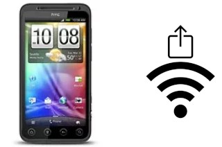 How to generate a QR code with the Wi-Fi password on a HTC EVO 3D