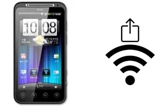 How to generate a QR code with the Wi-Fi password on a HTC Evo 4G+