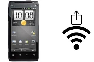 How to generate a QR code with the Wi-Fi password on a HTC EVO Design 4G