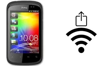 How to generate a Wi-Fi QR code on an HTC Explorer