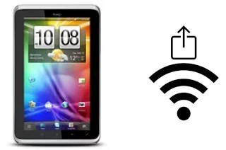 How to generate a QR code with the Wi-Fi password on a HTC Flyer