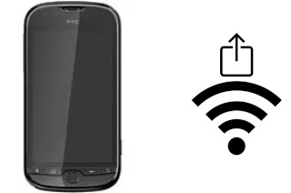 How to generate a QR code with the Wi-Fi password on a HTC Glacier