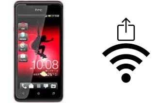 How to generate a QR code with the Wi-Fi password on a HTC J