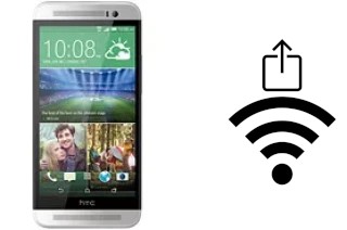 How to generate a Wi-Fi QR code on an HTC One (E8)