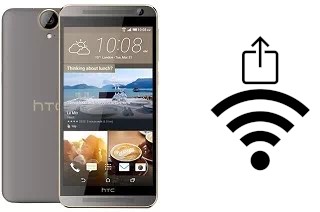 How to generate a QR code with the Wi-Fi password on a HTC One E9+