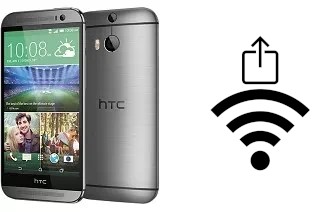 How to generate a QR code with the Wi-Fi password on a HTC One M8s