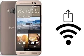 How to generate a QR code with the Wi-Fi password on a HTC One ME