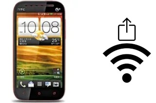 How to generate a QR code with the Wi-Fi password on a HTC One ST