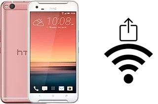 How to generate a QR code with the Wi-Fi password on a HTC One X9