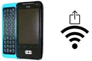 How to generate a QR code with the Wi-Fi password on a HTC Paradise