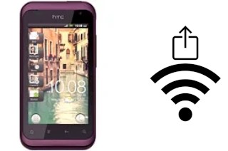 How to generate a QR code with the Wi-Fi password on a HTC Rhyme