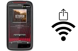 How to generate a QR code with the Wi-Fi password on a HTC Sensation XE