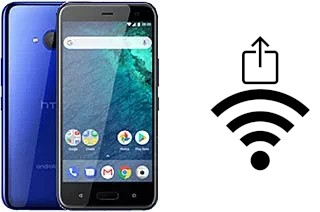 How to generate a QR code with the Wi-Fi password on a HTC U11 Life