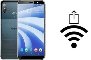 How to generate a QR code with the Wi-Fi password on a HTC U12 life