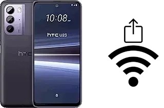 How to generate a Wi-Fi QR code on an HTC U23