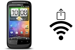 How to generate a QR code with the Wi-Fi password on a HTC Desire S