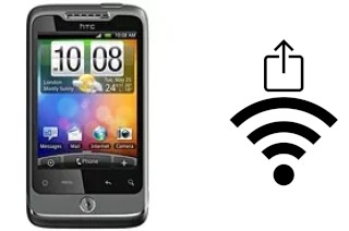 How to generate a QR code with the Wi-Fi password on a HTC Wildfire CDMA