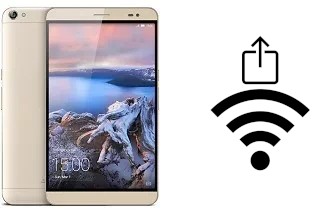 How to generate a QR code with the Wi-Fi password on a Huawei MediaPad X2