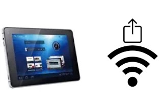 How to generate a QR code with the Wi-Fi password on a Huawei MediaPad S7-301w