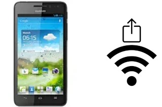 How to generate a QR code with the Wi-Fi password on a Huawei Ascend G615