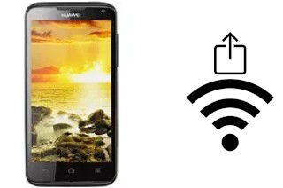 How to generate a Wi-Fi QR code on an Huawei Ascend D quad