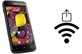 How to generate a QR code with the Wi-Fi password on a Huawei Ascend D1 XL U9500E