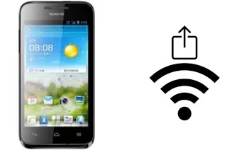 How to generate a QR code with the Wi-Fi password on a Huawei Ascend G330D U8825D