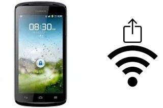 How to generate a QR code with the Wi-Fi password on a Huawei Ascend G500