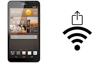 How to generate a QR code with the Wi-Fi password on a Huawei Ascend Mate2 4G