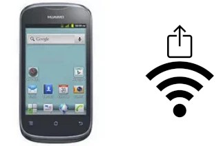 How to generate a QR code with the Wi-Fi password on a Huawei Ascend Y