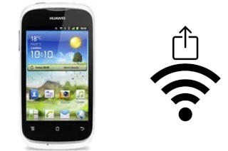 How to generate a QR code with the Wi-Fi password on a Huawei Ascend Y201 Pro