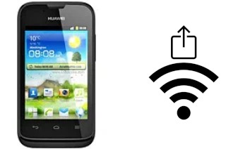 How to generate a Wi-Fi QR code on an Huawei Ascend Y210D