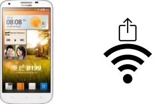 How to generate a Wi-Fi QR code on an Huawei B199