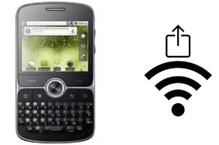 How to generate a Wi-Fi QR code on an Huawei U8350 Boulder