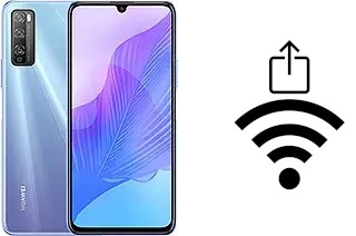 How to generate a Wi-Fi QR code on an Huawei Enjoy 20 Pro