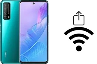 How to generate a Wi-Fi QR code on an Huawei Enjoy 20 SE