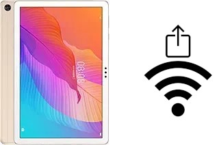 How to generate a Wi-Fi QR code on an Huawei MatePad T 10s