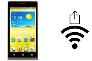 How to generate a QR code with the Wi-Fi password on a Huawei Ascend G535