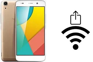 How to generate a QR code with the Wi-Fi password on a Huawei Y6