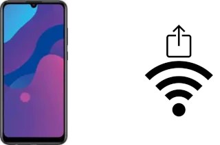 How to generate a QR code with the Wi-Fi password on a Huawei Honor 9A